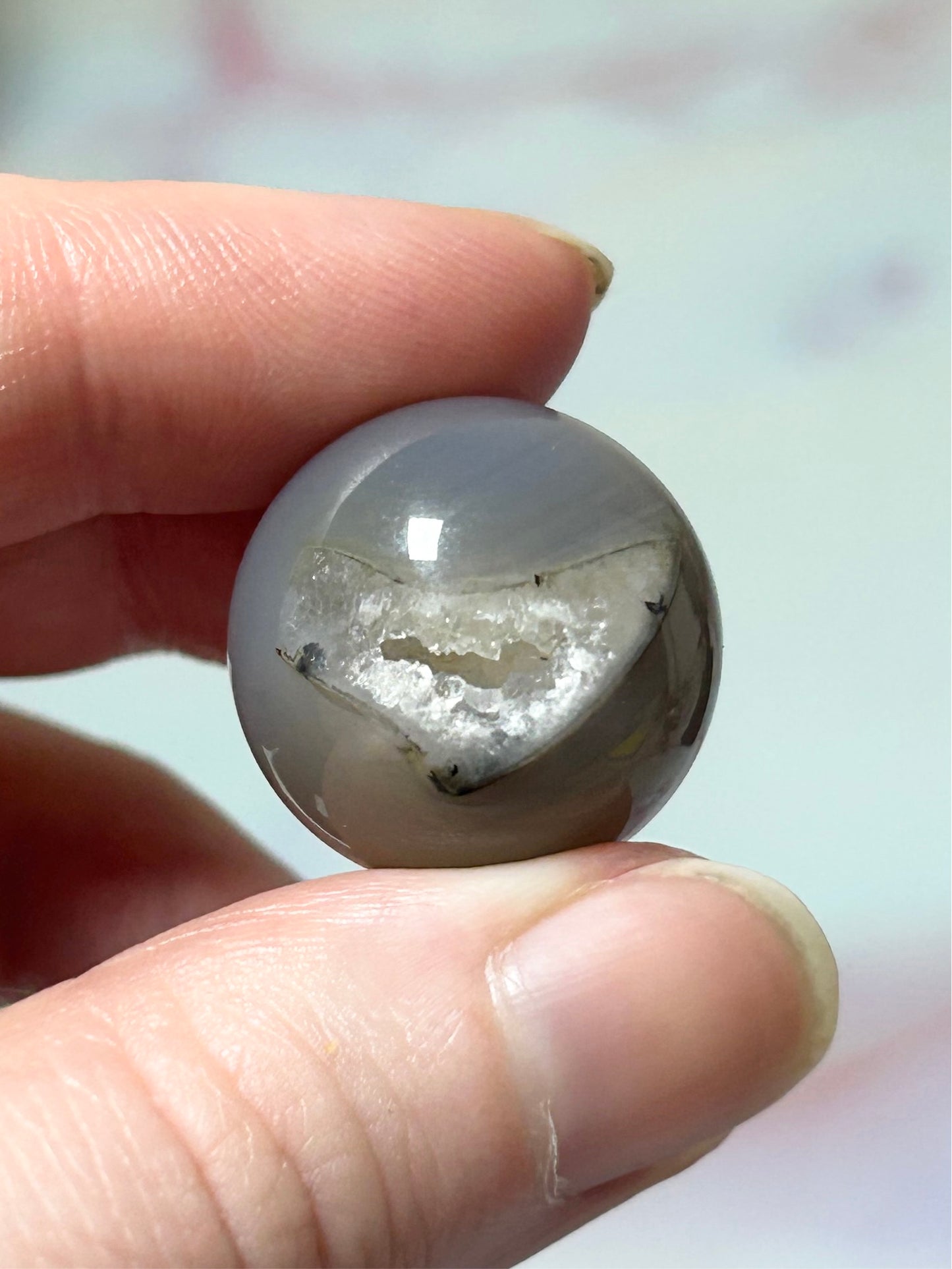 Druzy Agate Mini Spheres