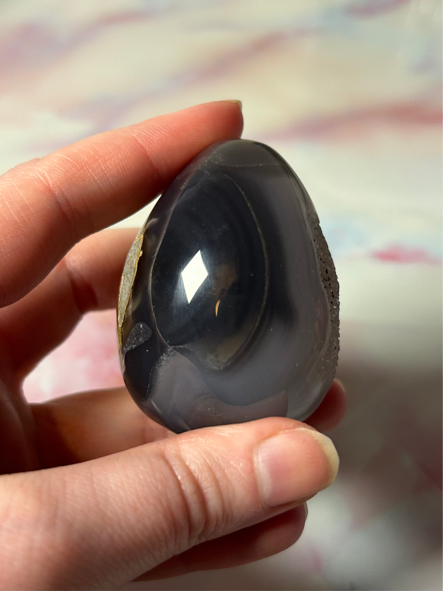 Druzy Agate Egg B