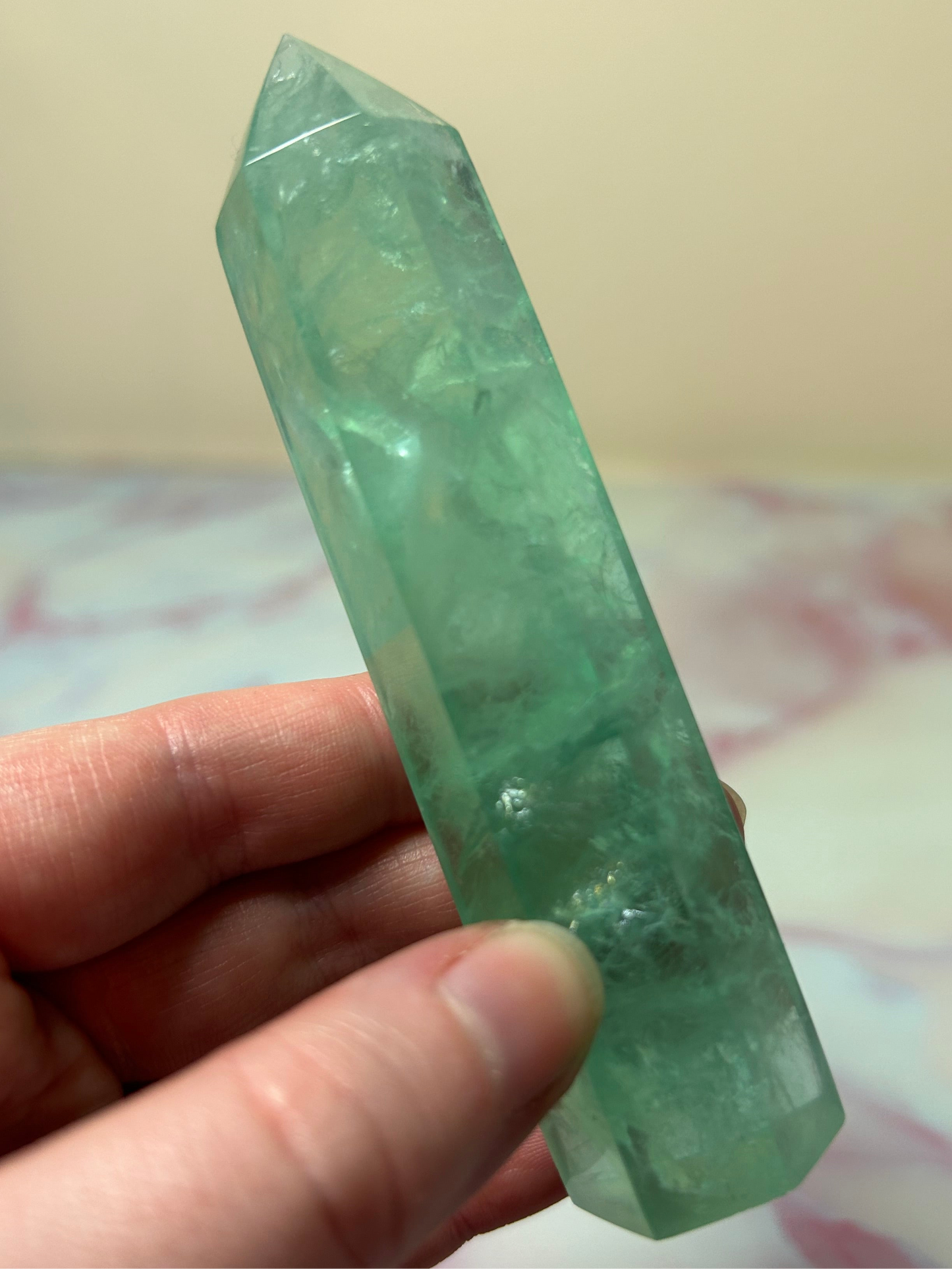 Green Fluorite Towers