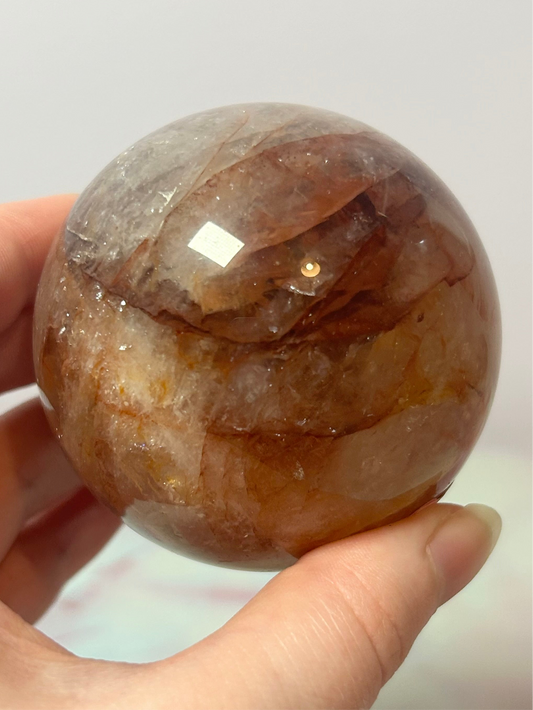 Fire Quartz Sphere A