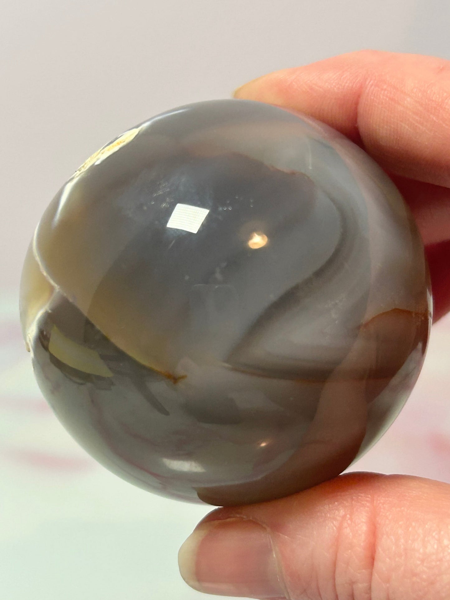 Orca Agate Sphere B