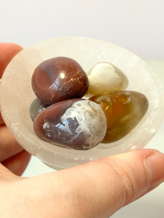 Botswana Agate Tumbles