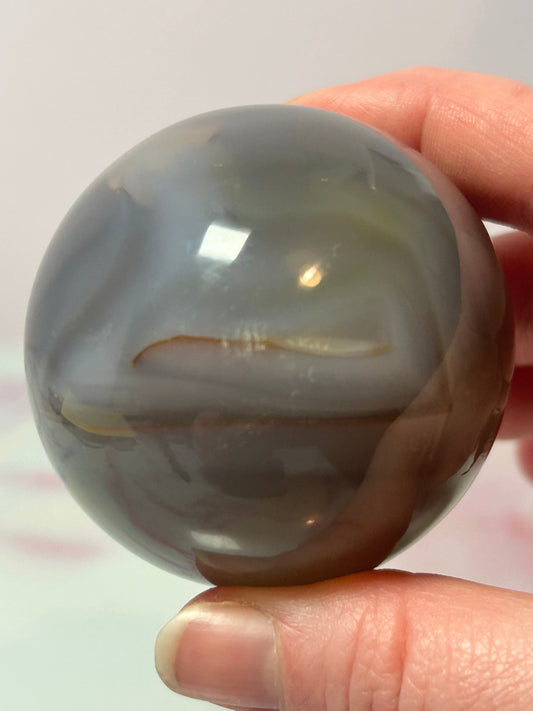 Orca Agate Sphere B