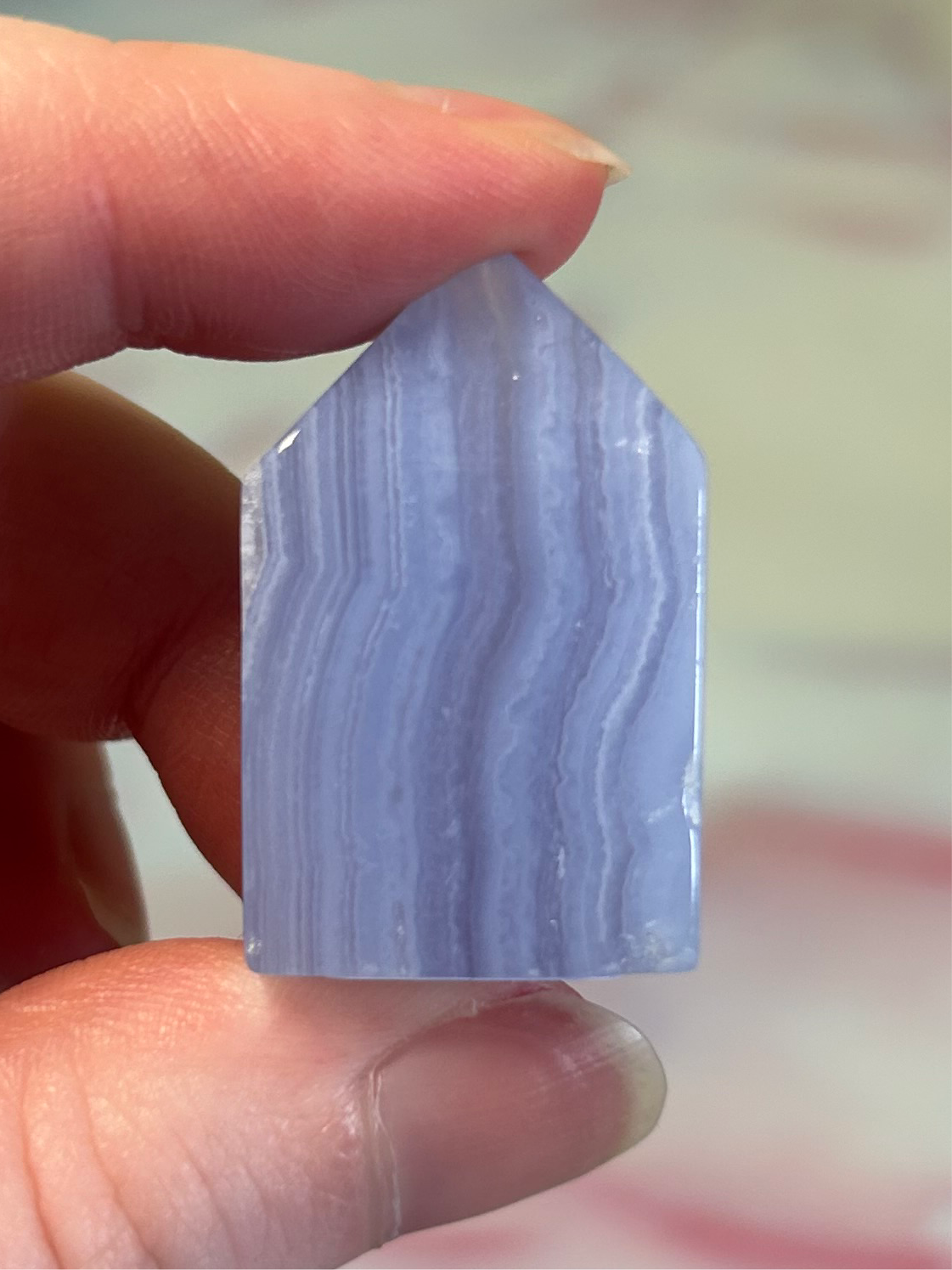 Blue Lace Agate Towers