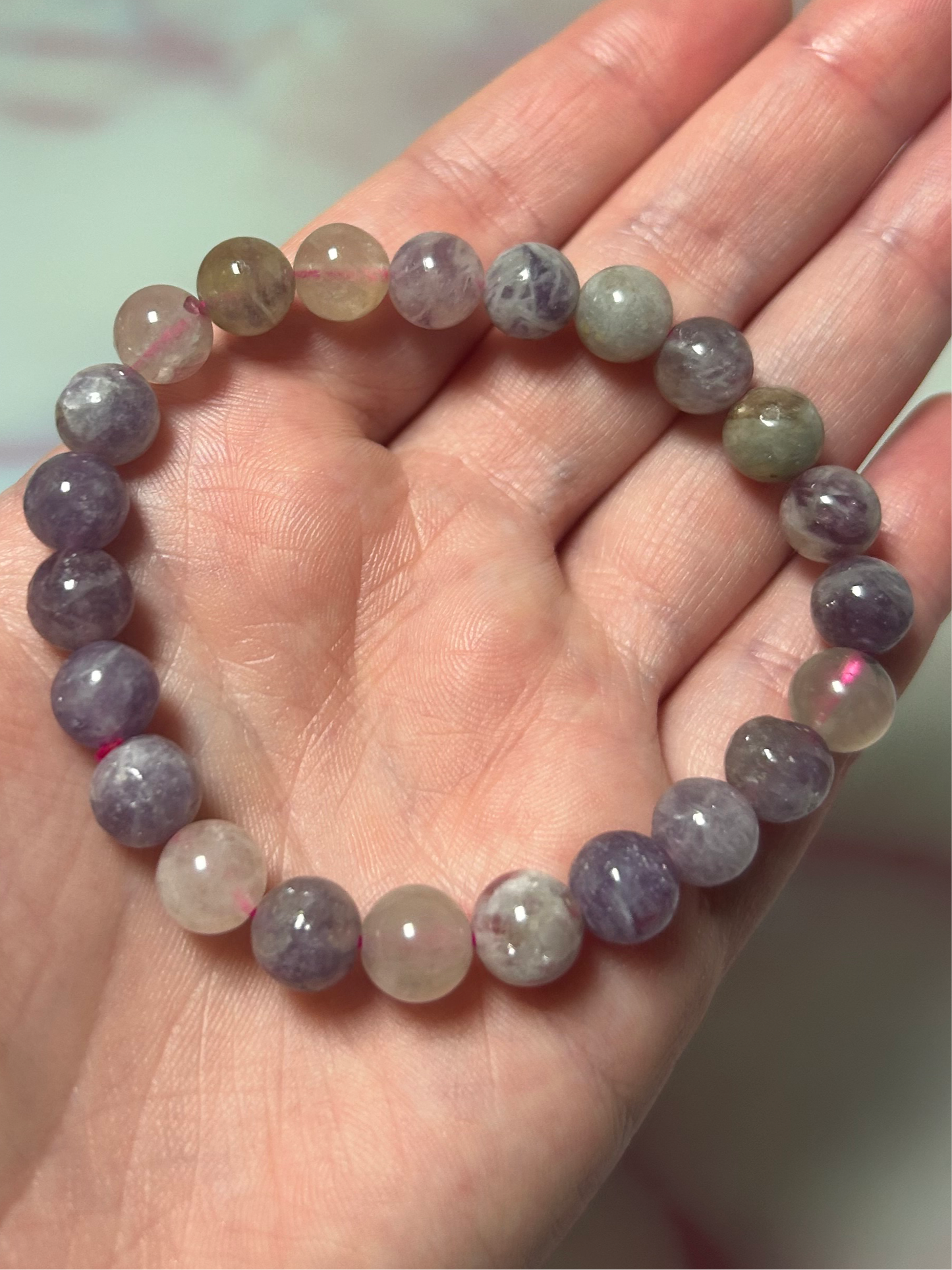 Unicorn Stone 8mm Bracelet