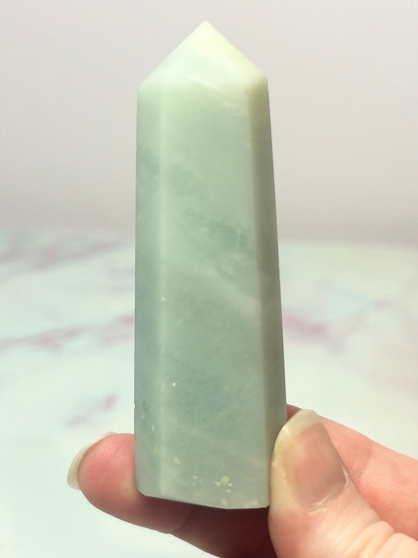 Sky Blue Quartz Tower