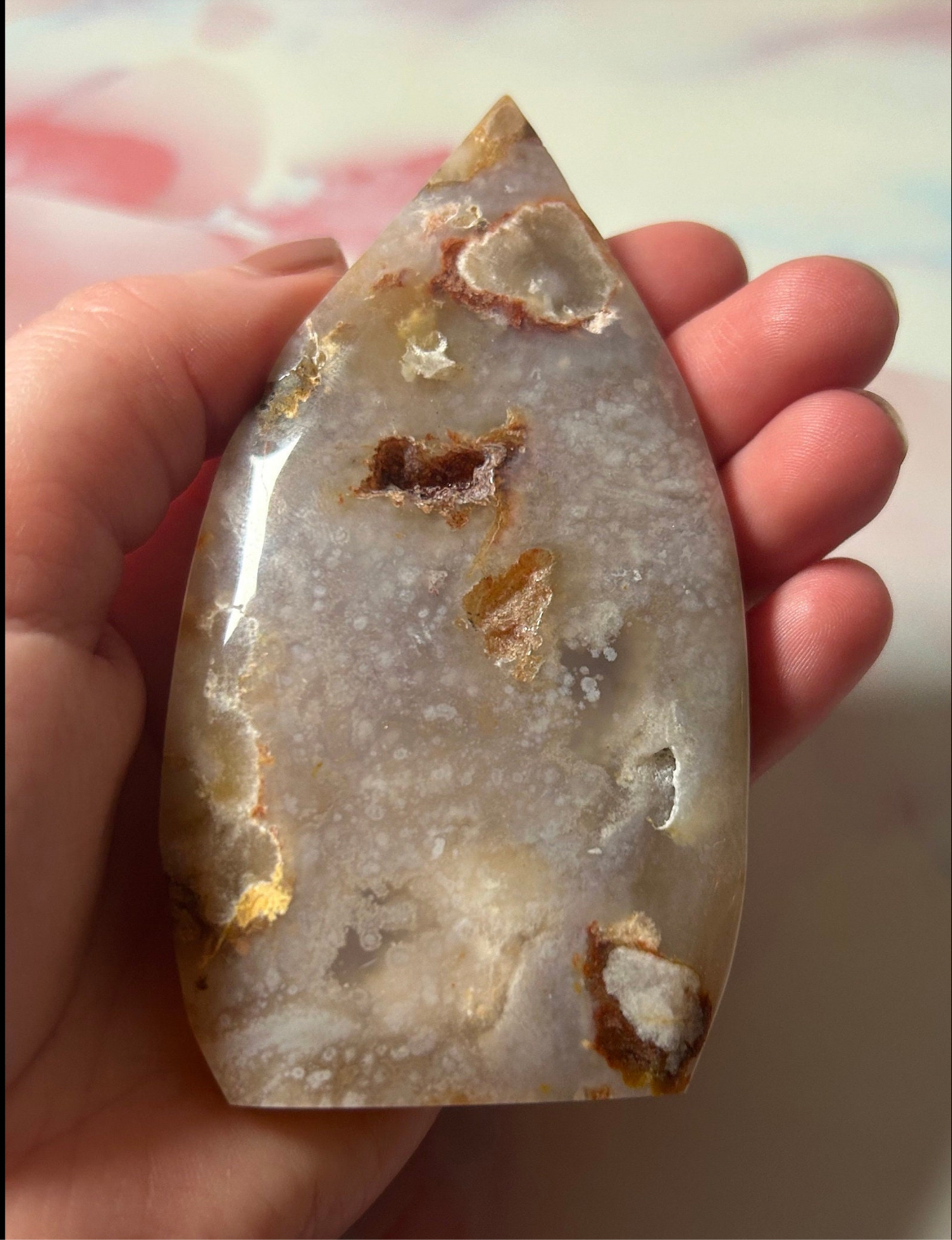 Flower Agate Freeform