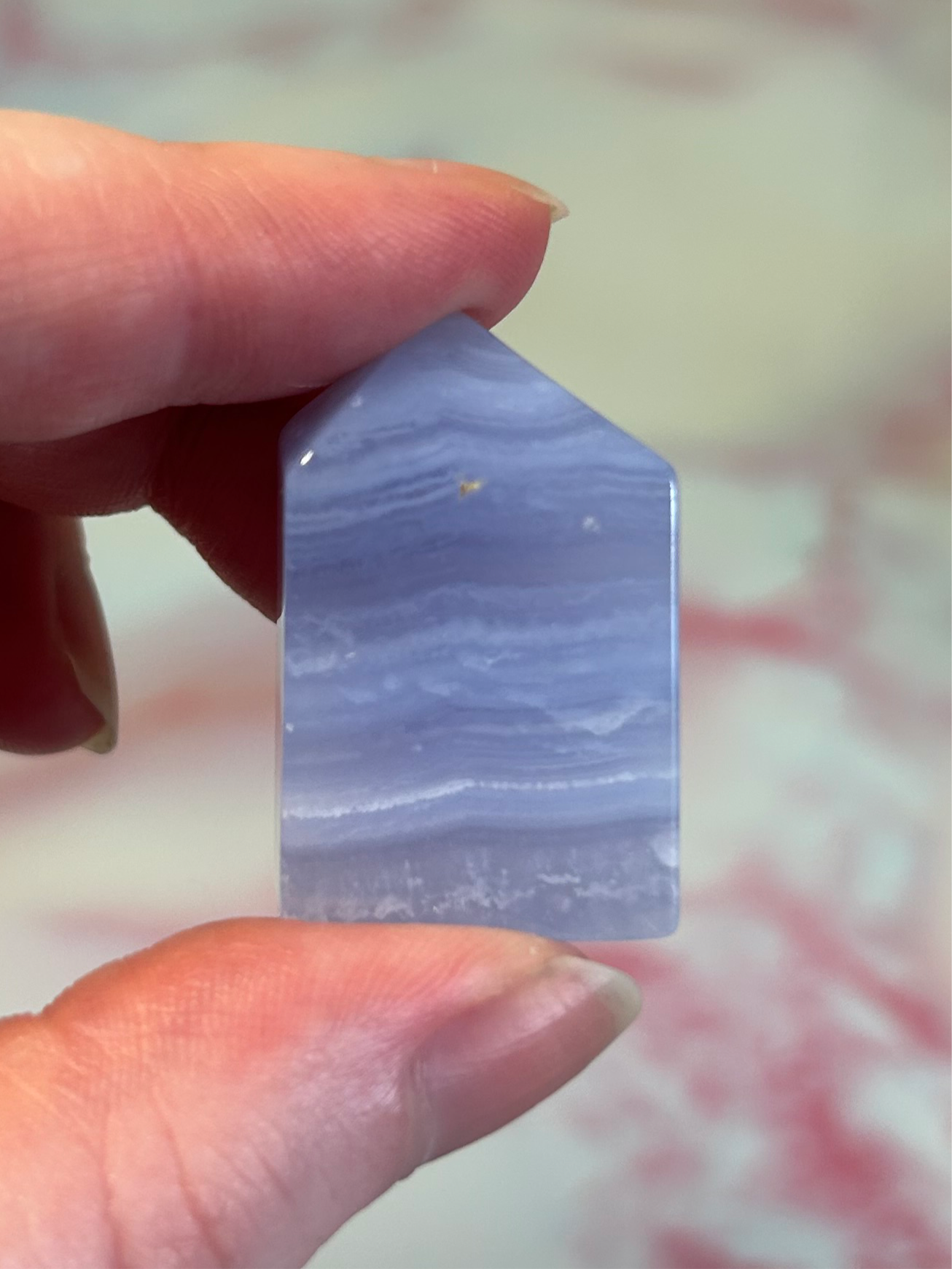 Blue Lace Agate Towers