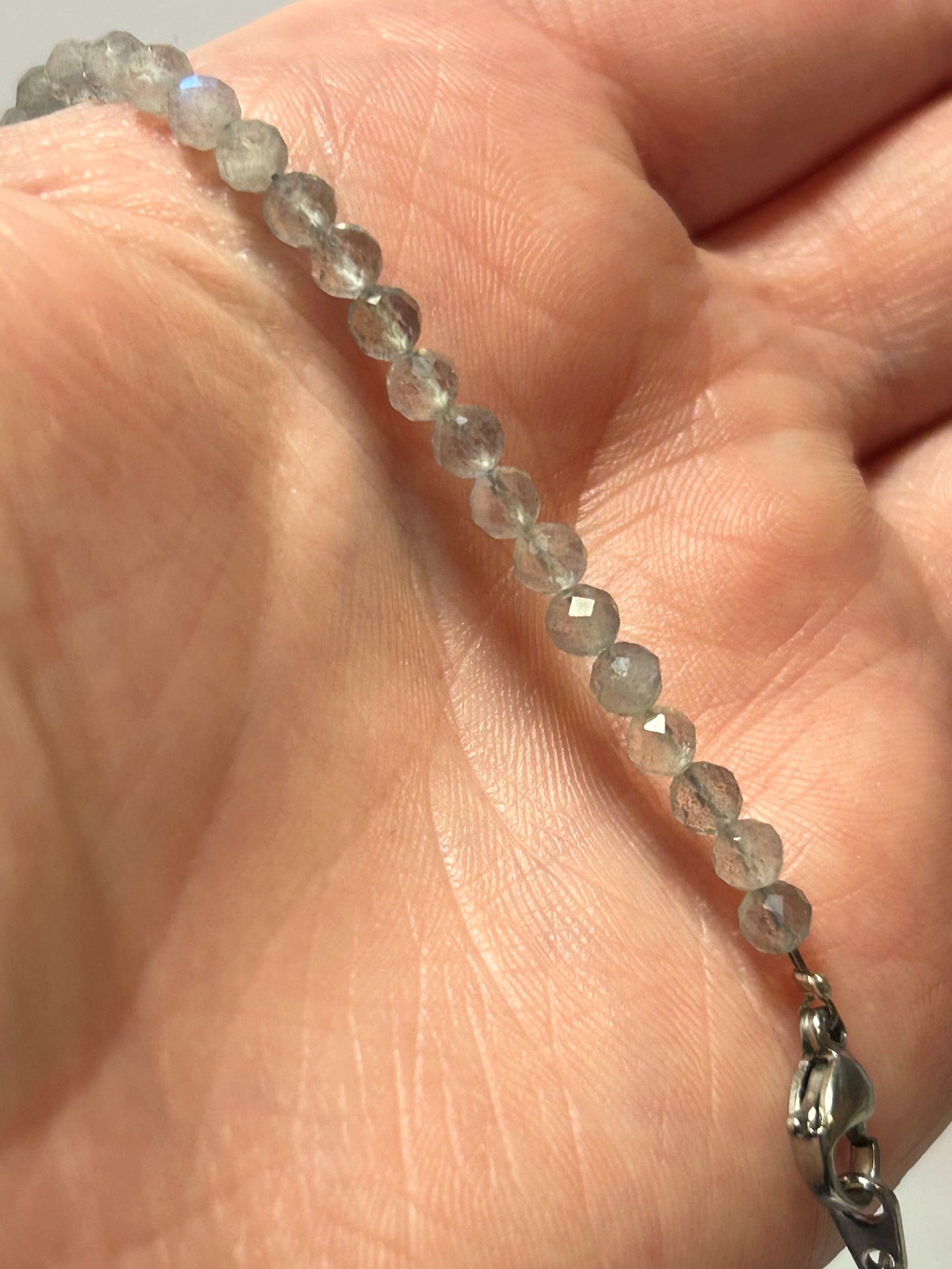 Labradorite Faceted Bracelet