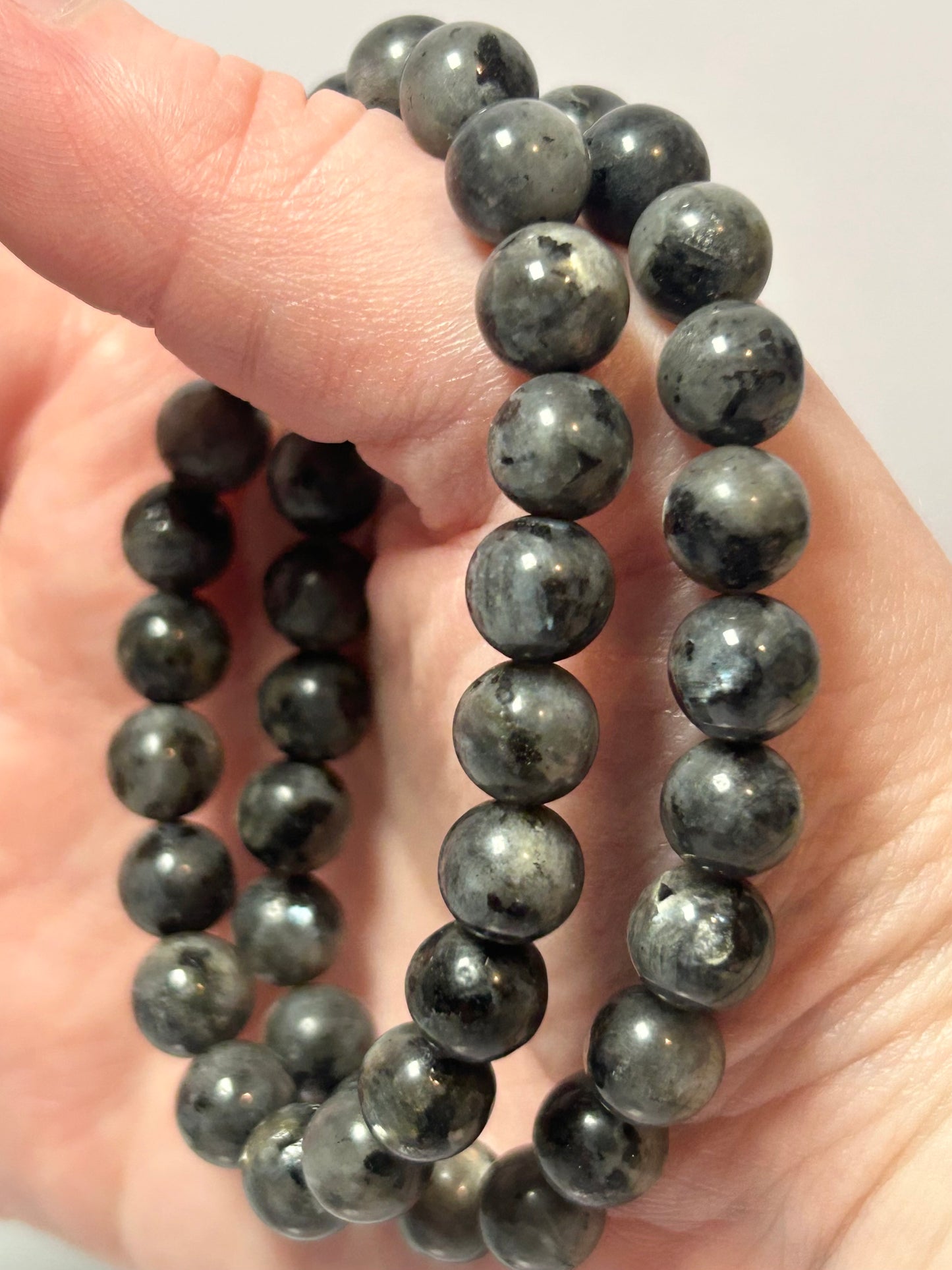 Larvikite Bracelet 8mm