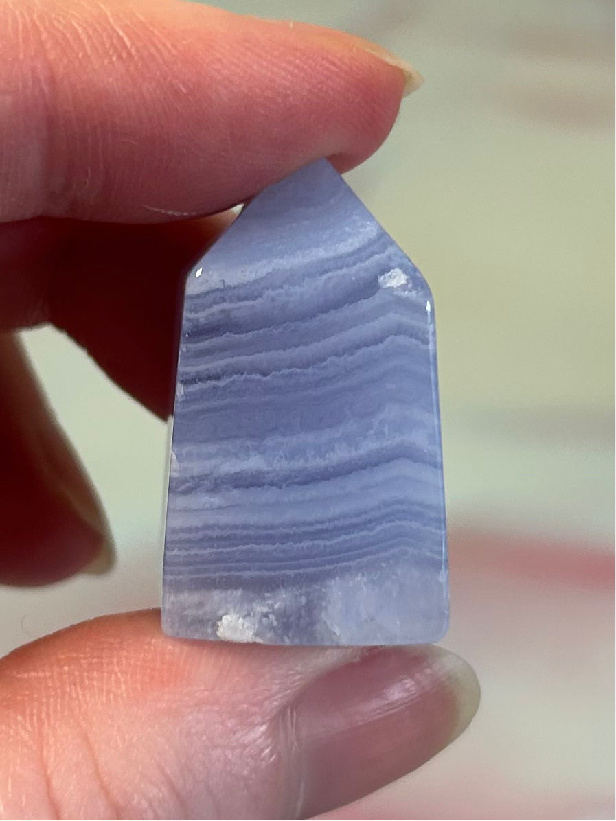 Blue Lace Agate Towers