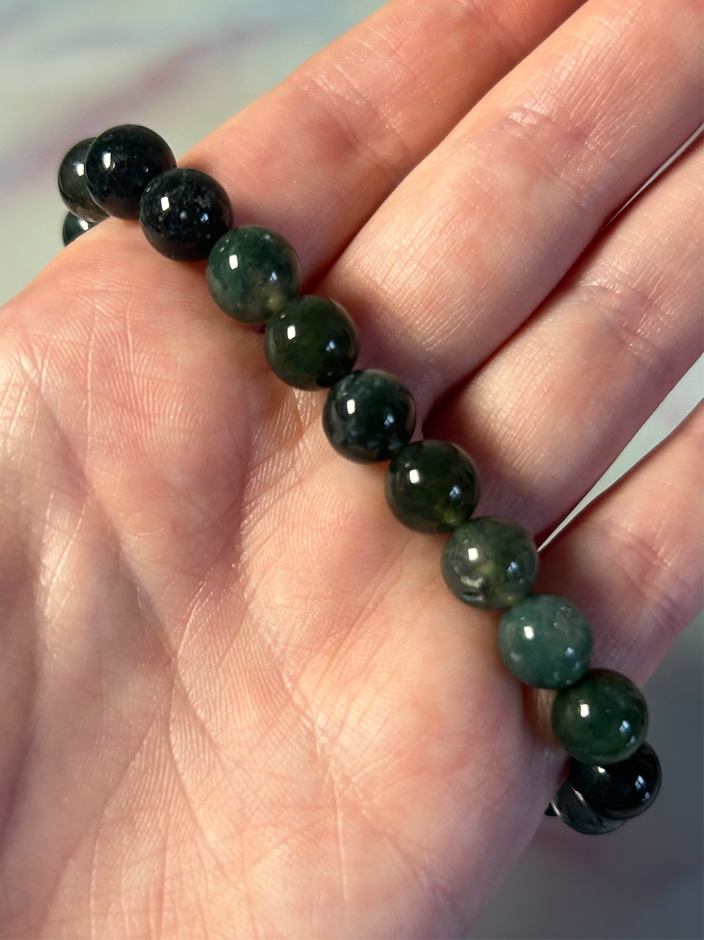 Moss Agate Bracelet