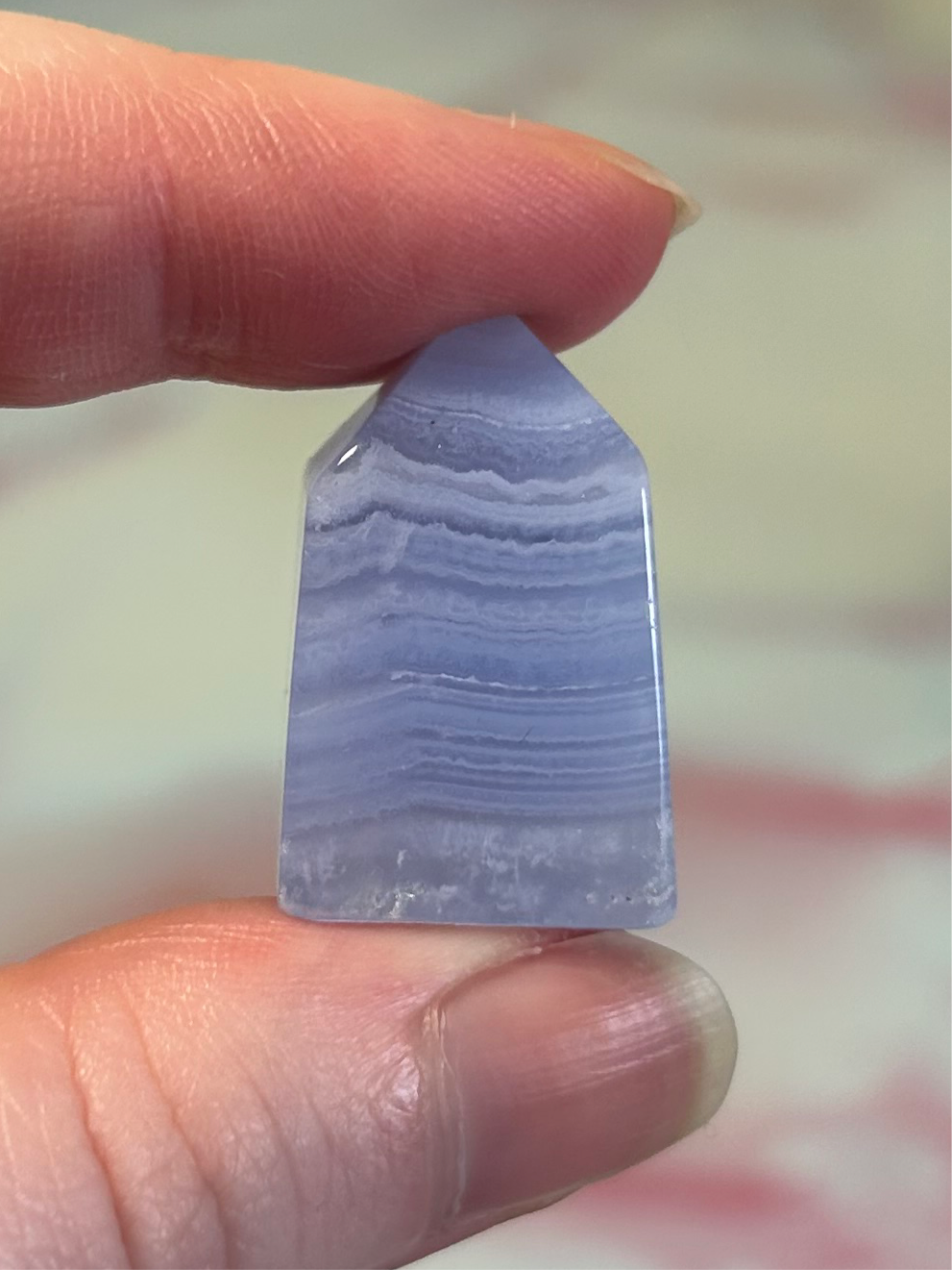 Blue Lace Agate Towers